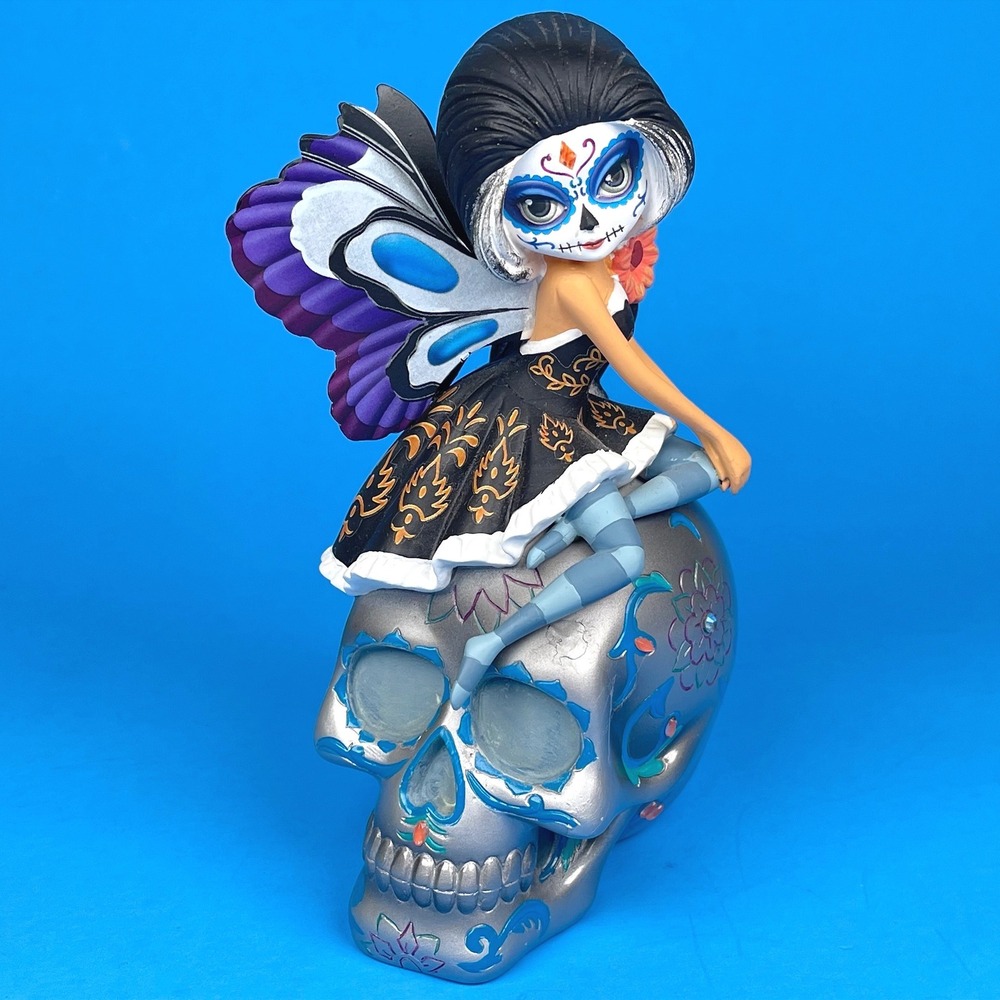 Jasmine Becket-Griffith Spirit of Virtuous Promise Sugar Skull Fairy HC Glows